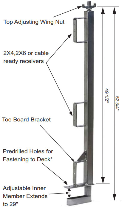 Rental store for slab grab post 41 inch in Snohomish County