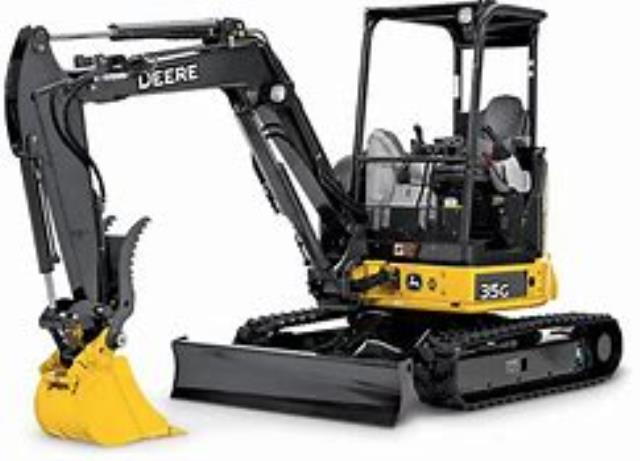 Rental store for john deere 35g compact excavator in Snohomish County